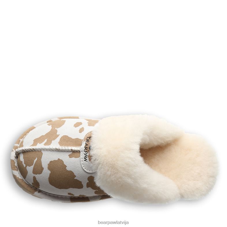 iedeguma govs apdruka sievietes čības BEARPAW loki eksotiski P2XFF265
