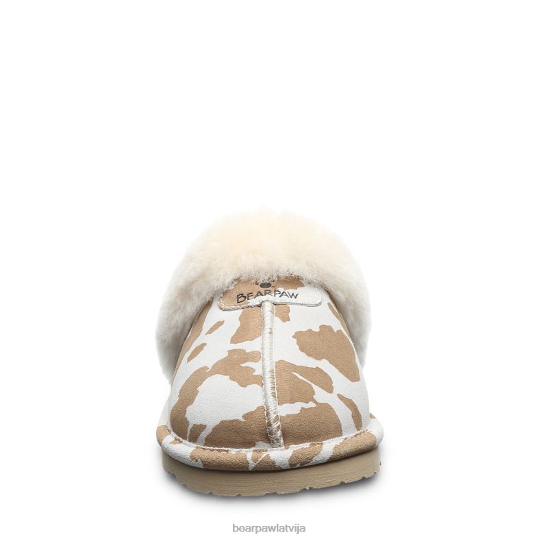 iedeguma govs apdruka sievietes čības BEARPAW loki eksotiski P2XFF265
