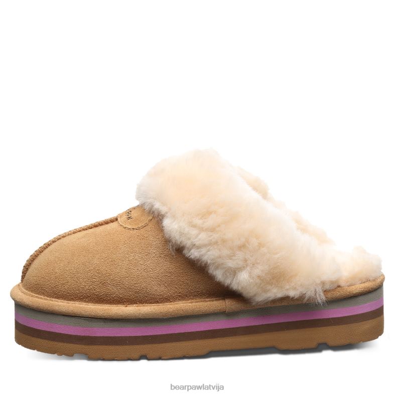ledaina kafija sievietes čības BEARPAW retro loki P2XFF294