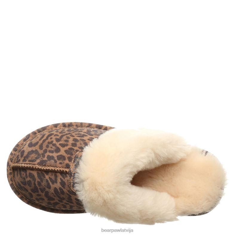 leopards sievietes čības BEARPAW loki eksotiski P2XFF275