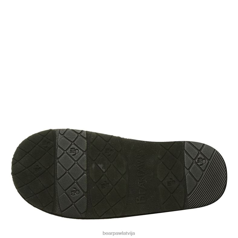 melns samts sievietes čības BEARPAW effie P2XFF310