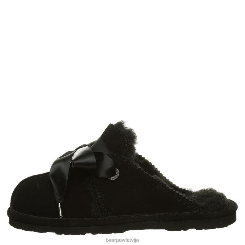 melns sievietes čības BEARPAW Džolieta P2XFF278