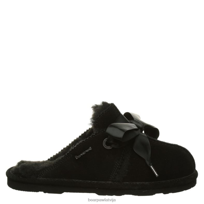 melns sievietes čības BEARPAW Džolieta P2XFF278