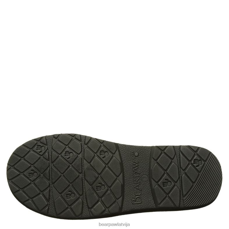 melns sievietes čības BEARPAW Džolieta P2XFF278