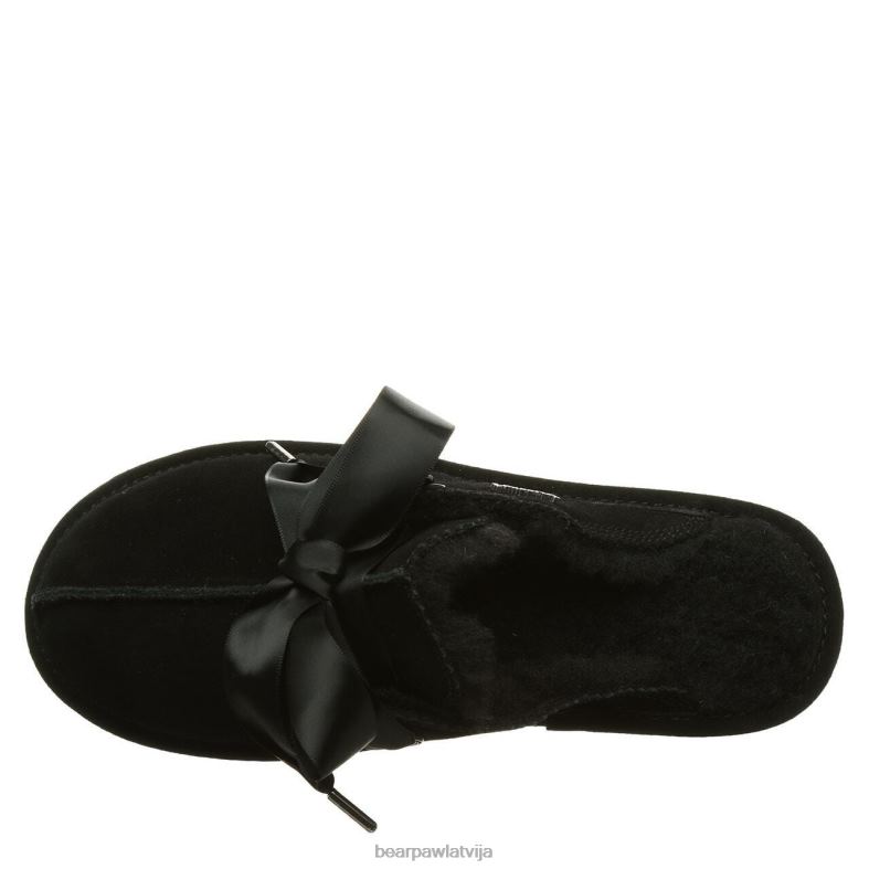 melns sievietes čības BEARPAW Džolieta P2XFF278