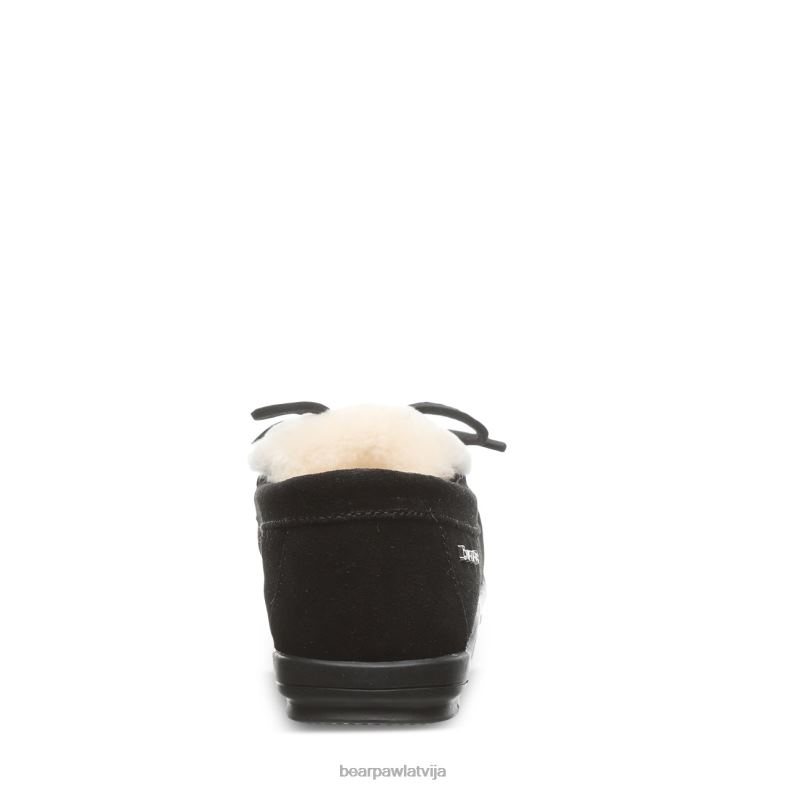 melns sievietes čības BEARPAW Parīze P2XFF264