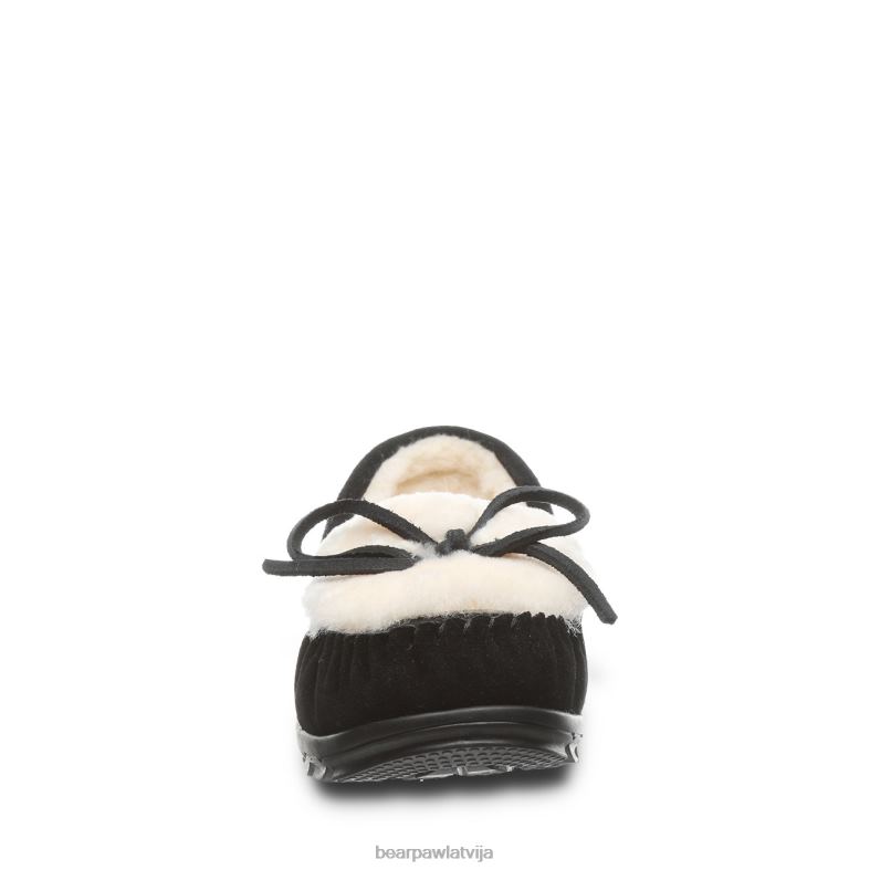 melns sievietes čības BEARPAW Parīze P2XFF264