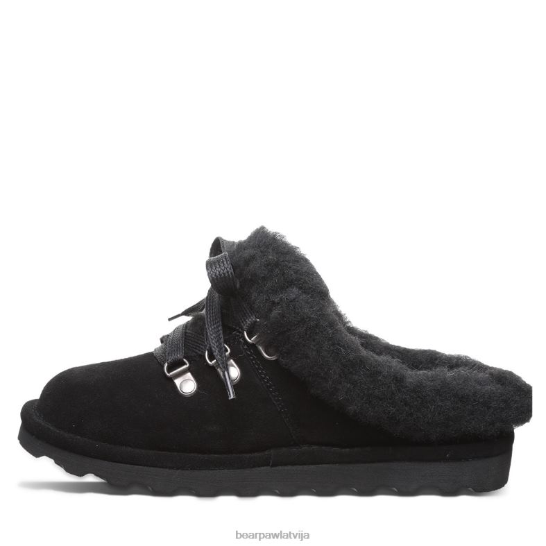 melns sievietes čības BEARPAW ciedrs P2XFF261