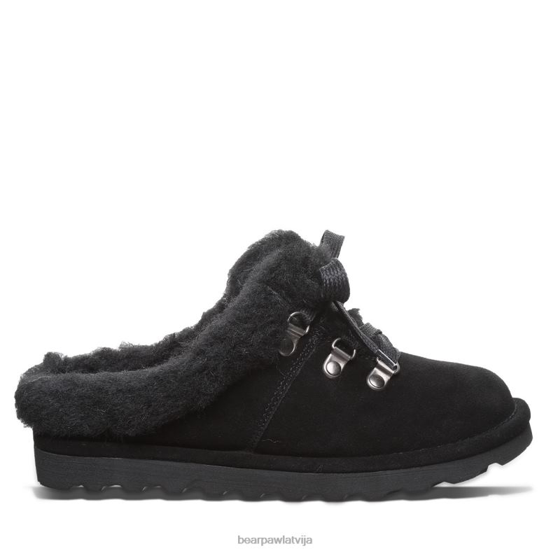 melns sievietes čības BEARPAW ciedrs P2XFF261