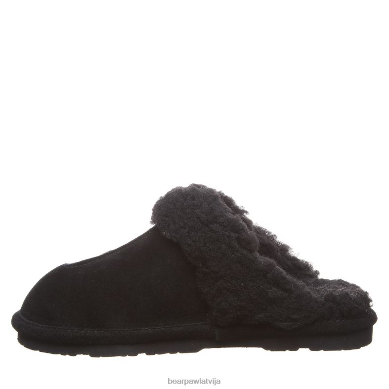 melns sievietes čības BEARPAW loketta P2XFF284
