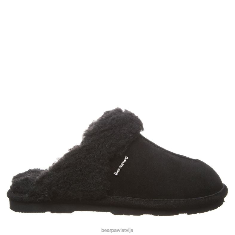 melns sievietes čības BEARPAW loketta P2XFF284