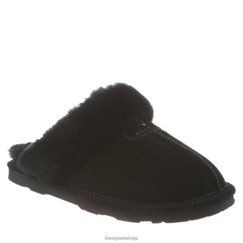 melns sievietes čības BEARPAW loki P2XFF274