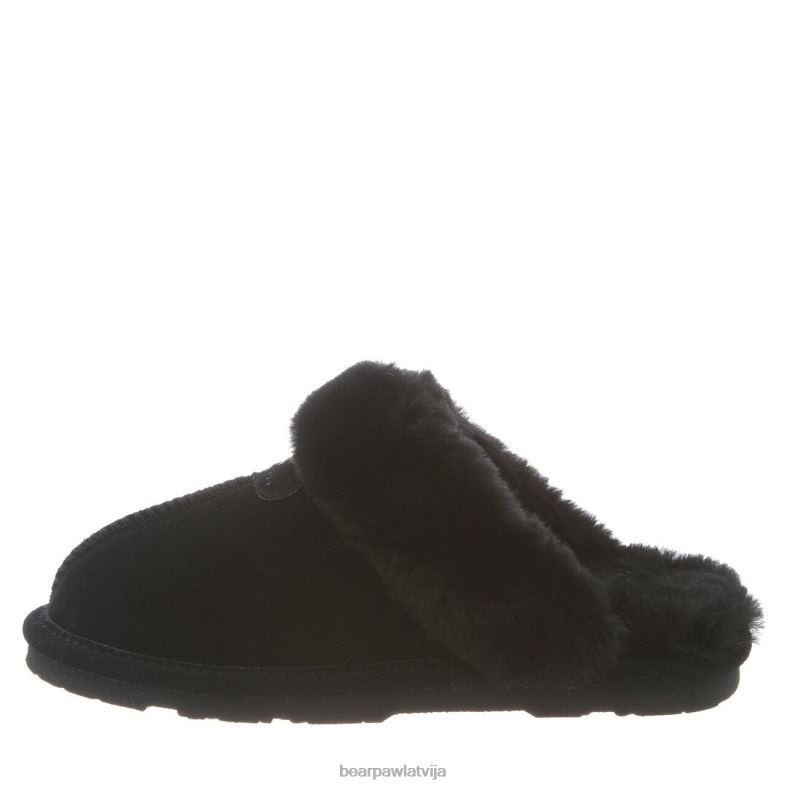 melns sievietes čības BEARPAW loki P2XFF274