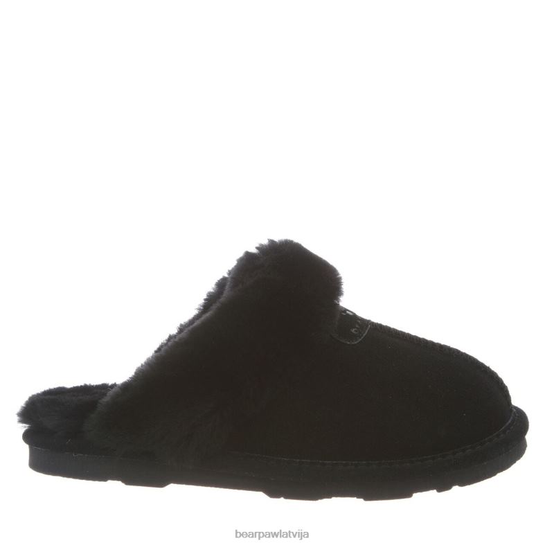 melns sievietes čības BEARPAW loki P2XFF274