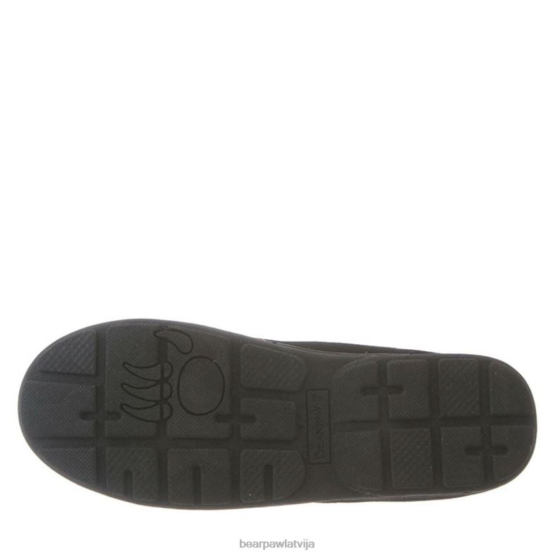 melns sievietes čības BEARPAW prātā plats P2XFF281