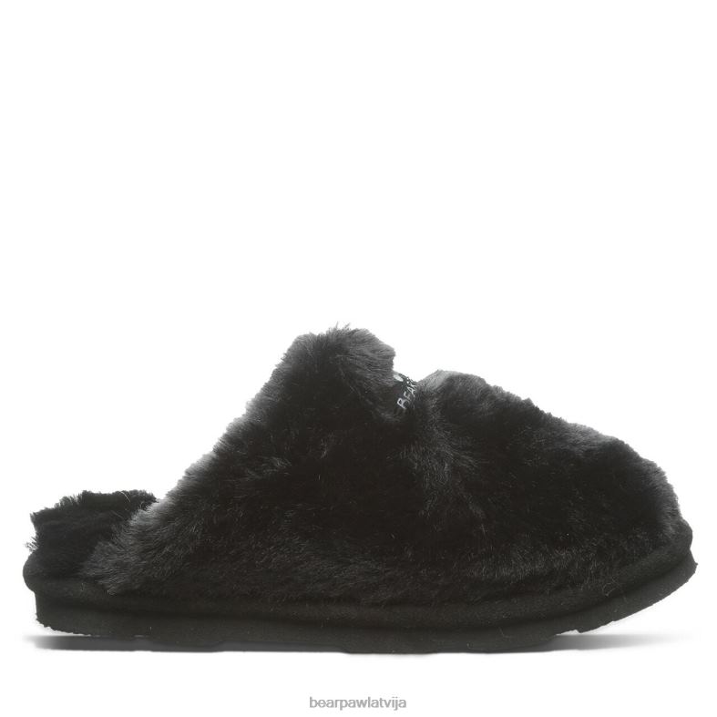 melns sievietes čības BEARPAW sofija P2XFF307