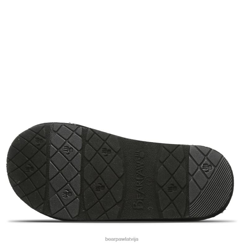 melns sievietes čības BEARPAW sofija P2XFF307