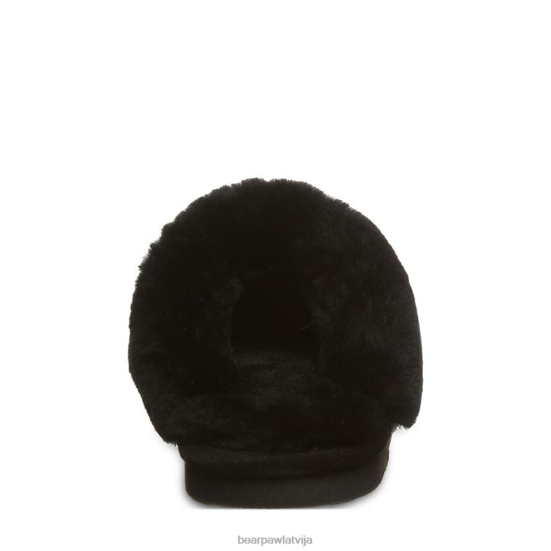melns vizulis sievietes čības BEARPAW loki eksotiski P2XFF314