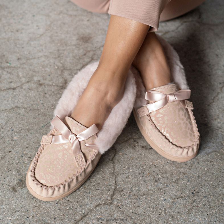 rozā leoparda spīdumi sievietes čības BEARPAW indio eksotika P2XFF300