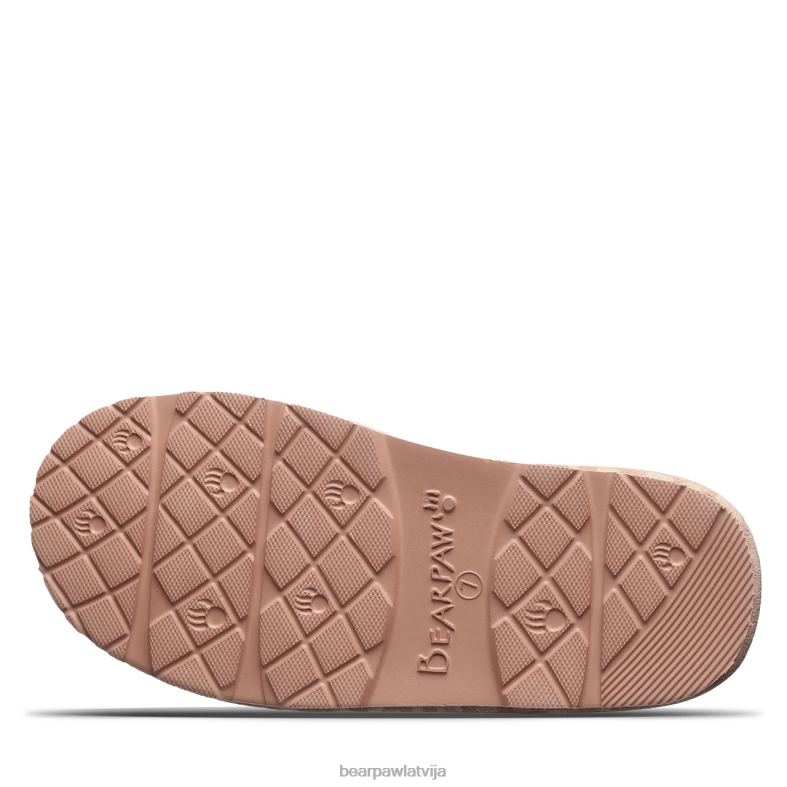 rozā leoparda spīdumi sievietes čības BEARPAW loki eksotiski P2XFF267