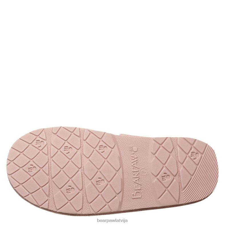 rozā mirdzums sievietes čības BEARPAW loki eksotiski P2XFF315