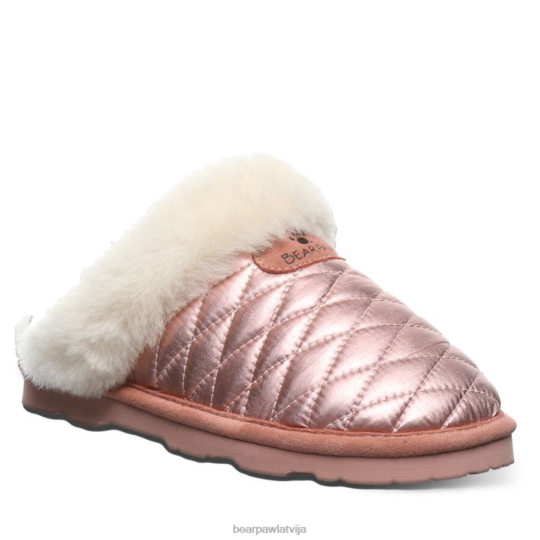 rozā sievietes čības BEARPAW effie P2XFF301