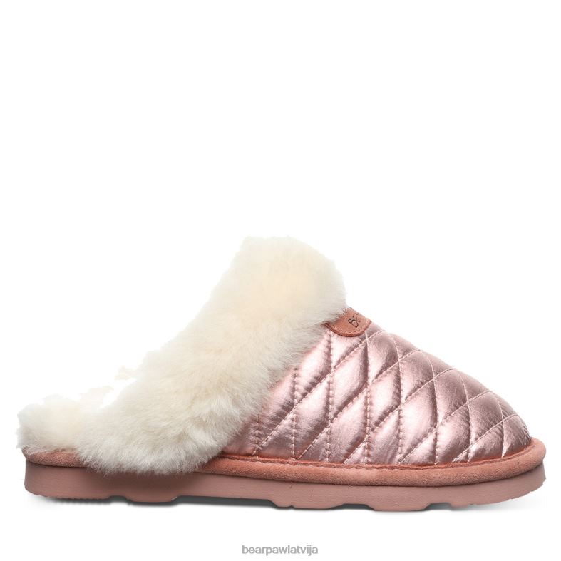 rozā sievietes čības BEARPAW effie P2XFF301