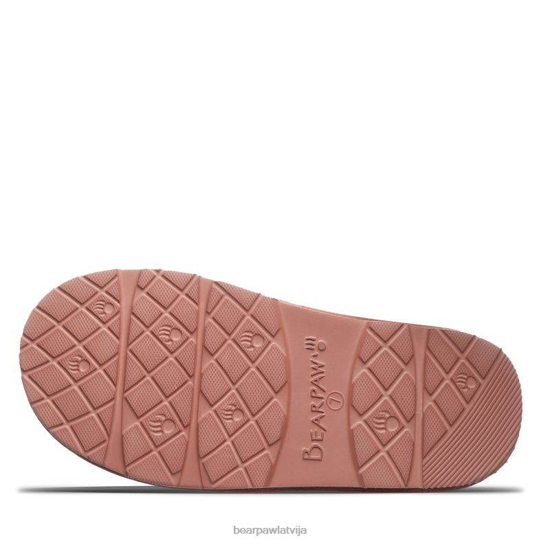 rozā sievietes čības BEARPAW effie P2XFF301