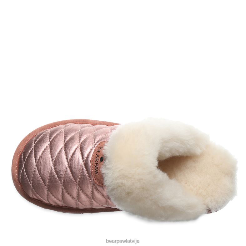 rozā sievietes čības BEARPAW effie P2XFF301