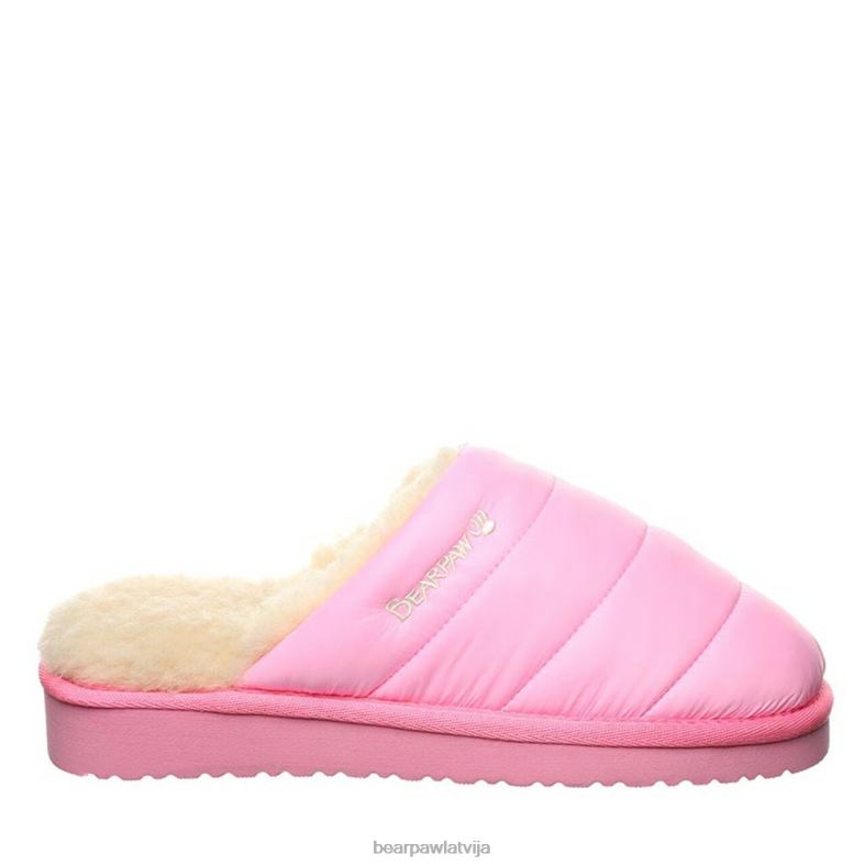 rozā sievietes čības BEARPAW uzpūsta tupele P2XFF318