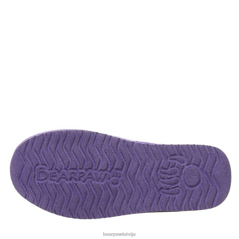 violets sievietes čības BEARPAW uzpūsta tupele P2XFF317