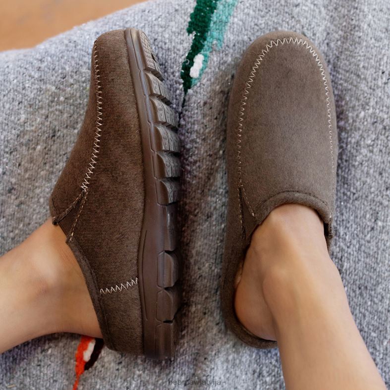 zīmogs brūns sievietes čības BEARPAW acālija P2XFF298