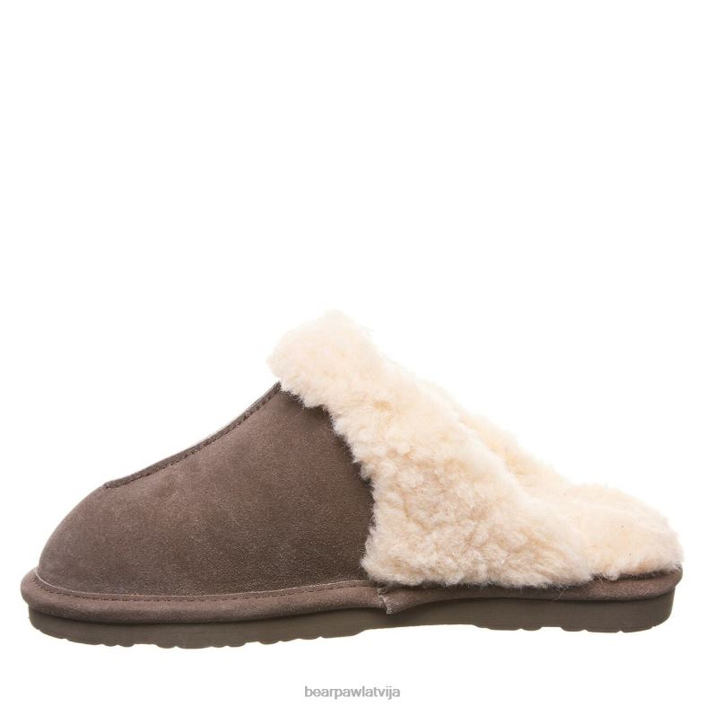 zīmogs brūns sievietes čības BEARPAW loketta P2XFF282