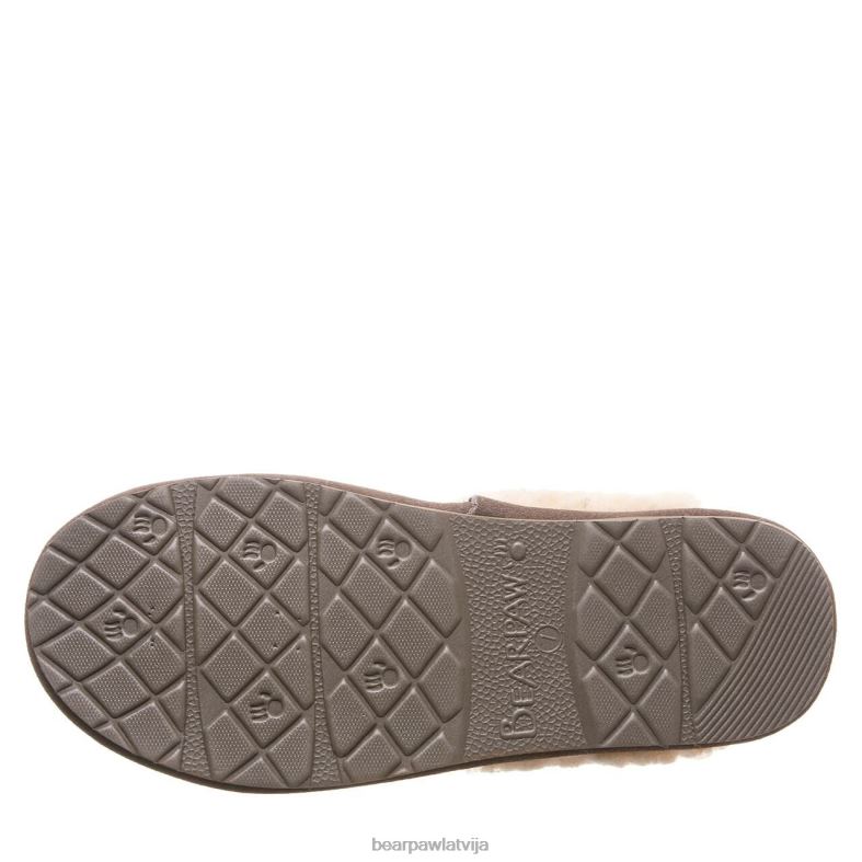 zīmogs brūns sievietes čības BEARPAW loketta P2XFF282