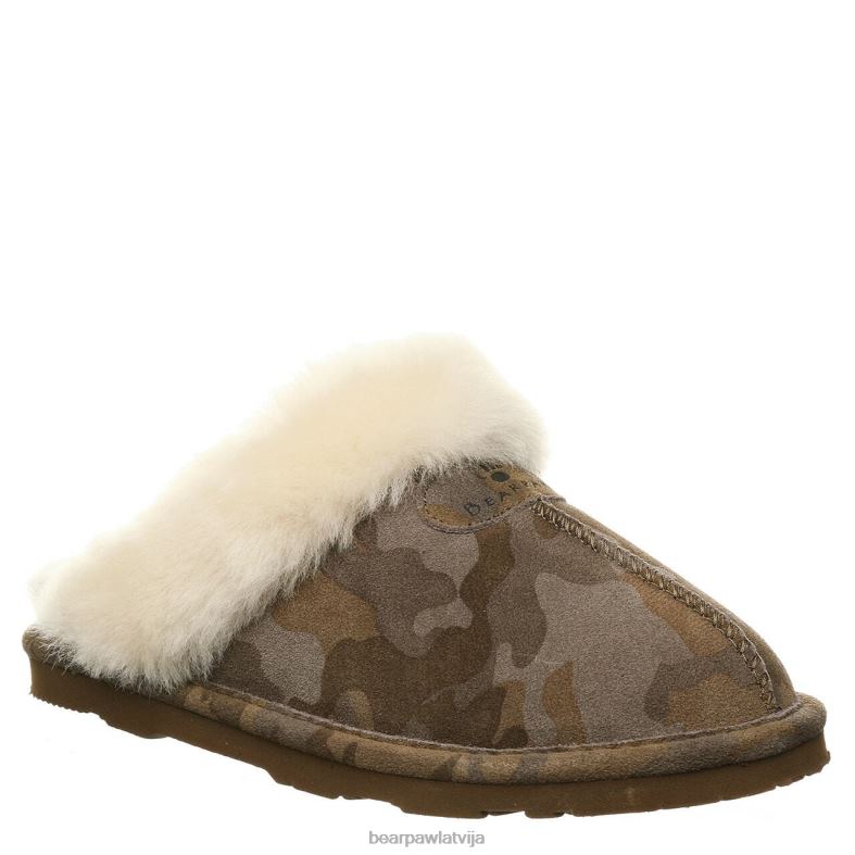 zemes kamo sievietes čības BEARPAW loki eksotiski P2XFF316