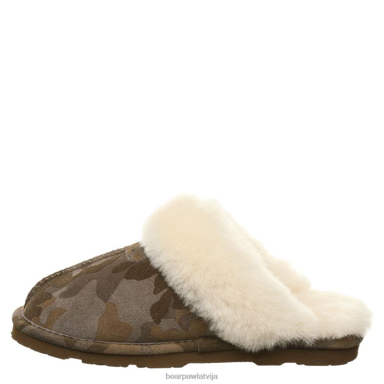 zemes kamo sievietes čības BEARPAW loki eksotiski P2XFF316