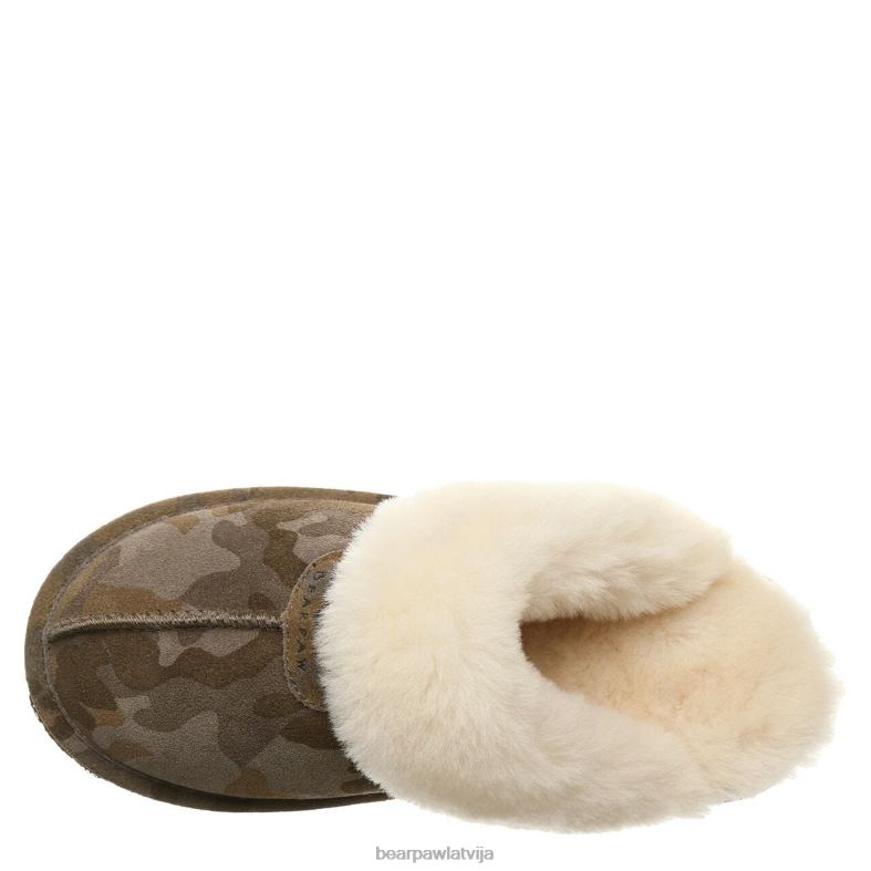 zemes kamo sievietes čības BEARPAW loki eksotiski P2XFF316
