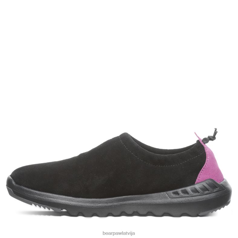 melns sievietes kurpes BEARPAW džeks P2XFF328
