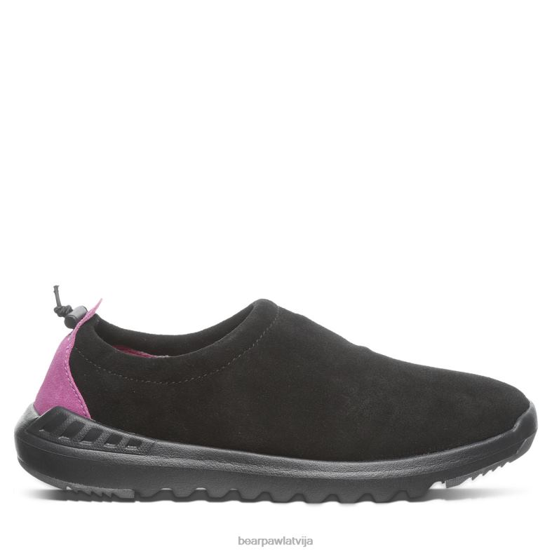 melns sievietes kurpes BEARPAW džeks P2XFF328