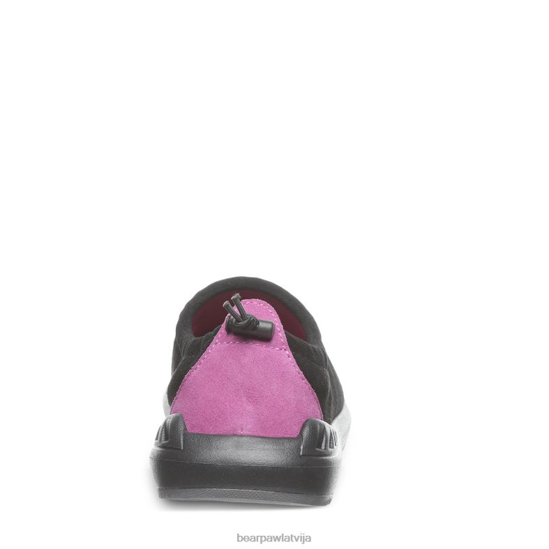 melns sievietes kurpes BEARPAW džeks P2XFF328