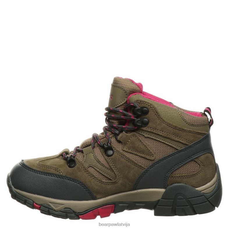taupe sievietes pārgājieni BEARPAW korsikas platums P2XFF350