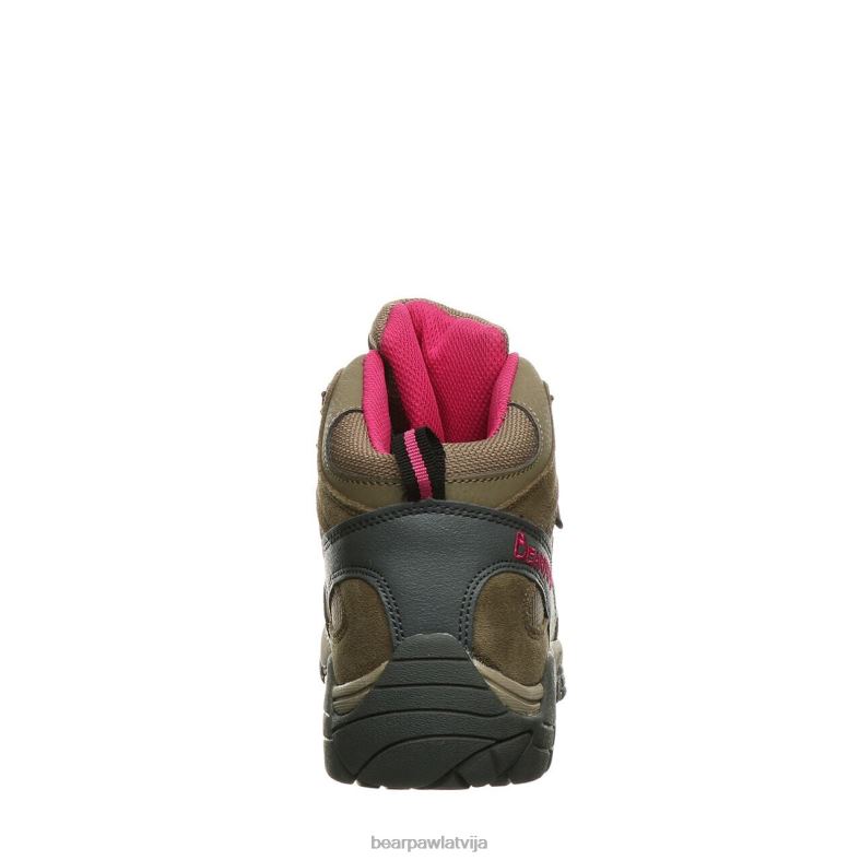 taupe sievietes pārgājieni BEARPAW korsikas platums P2XFF350