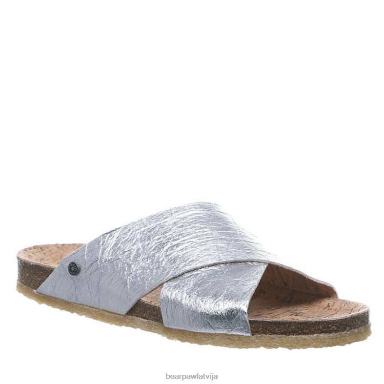 Sudrabs sievietes sandales BEARPAW pina P2XFF505