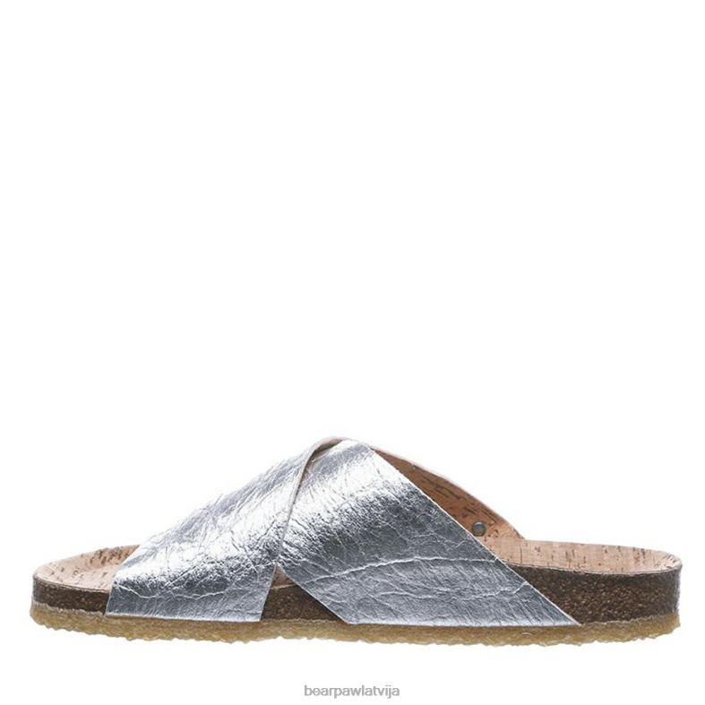 Sudrabs sievietes sandales BEARPAW pina P2XFF505