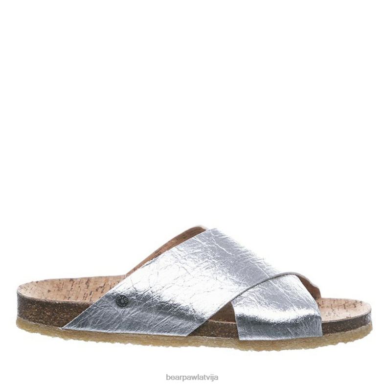 Sudrabs sievietes sandales BEARPAW pina P2XFF505