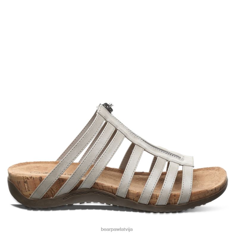 Sudrabs sievietes sandales BEARPAW sabrina P2XFF401