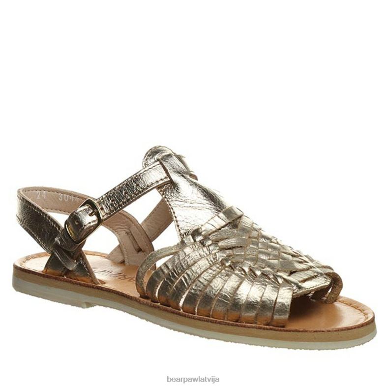 šampanietis sievietes sandales BEARPAW gloria P2XFF418