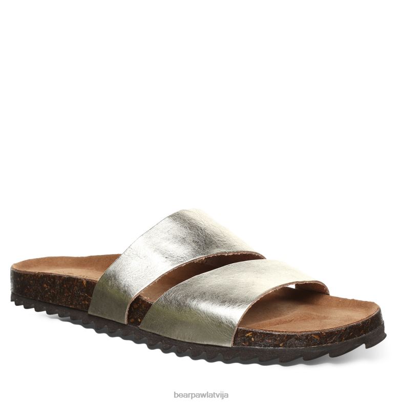 šampanietis sievietes sandales BEARPAW mia P2XFF455