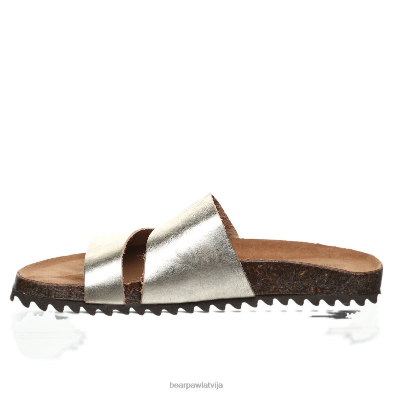 šampanietis sievietes sandales BEARPAW mia P2XFF455