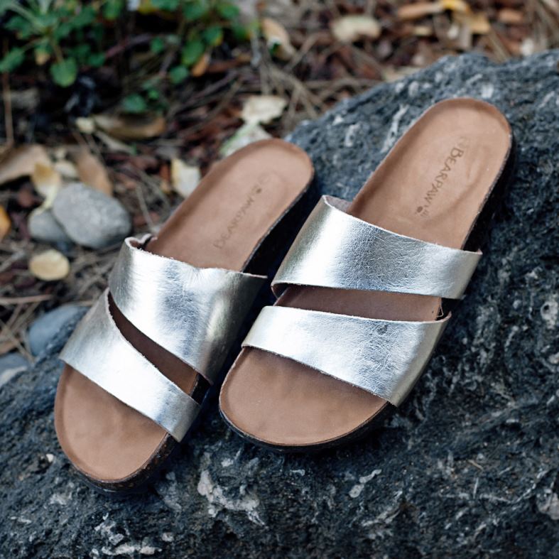 šampanietis sievietes sandales BEARPAW mia P2XFF455